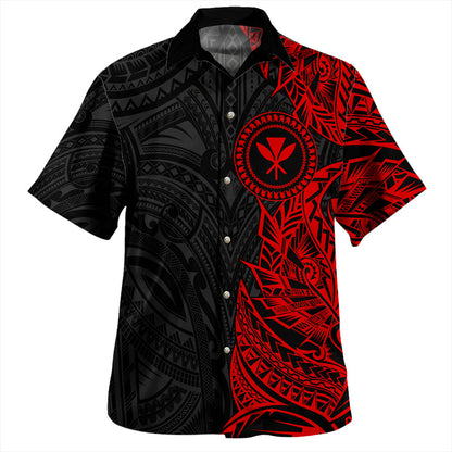 Hawaii Hawaiian Shirt Custom Kanaka Tribal Tattoo