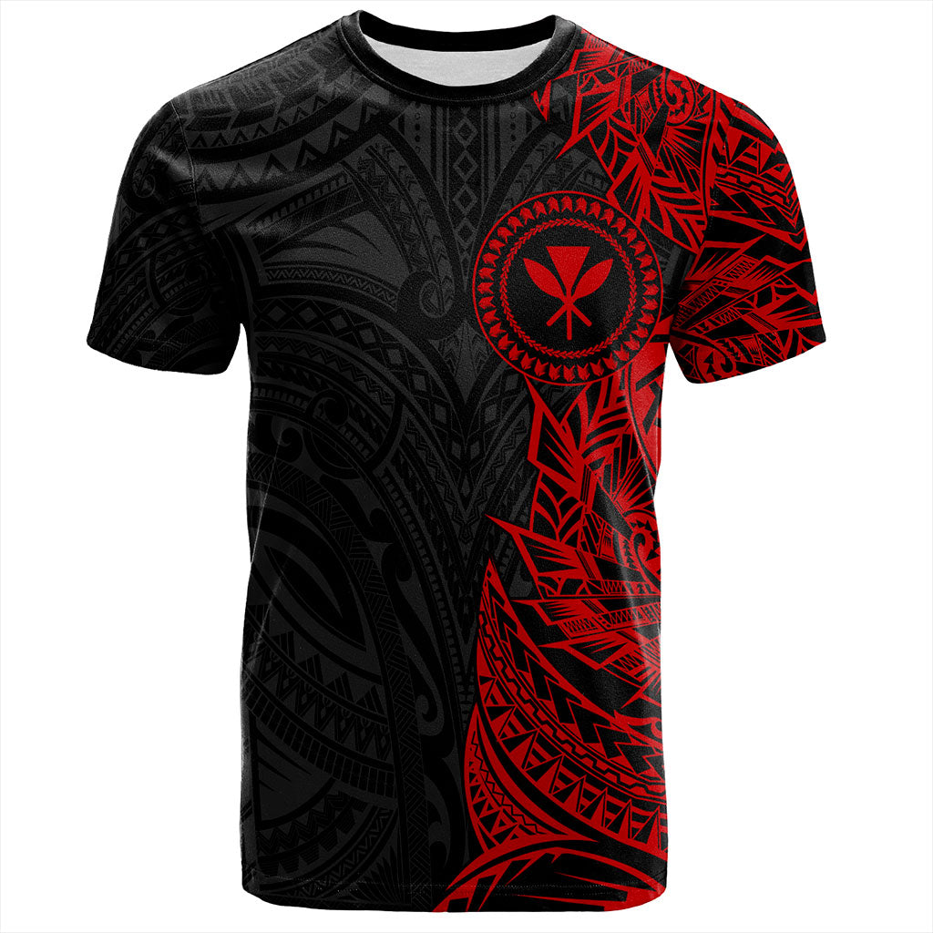Hawaii T-Shirt Custom Kanaka Tribal Tattoo