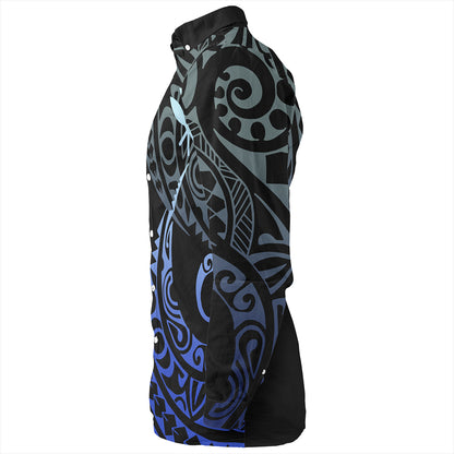 Hawaii Long Sleeve Shirt Kanaka Kakau Style