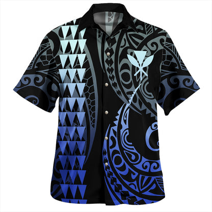Hawaii Hawaiian Shirt Kanaka Kakau Style