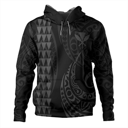 Hawaii Hoodie Kanaka Kakau Style
