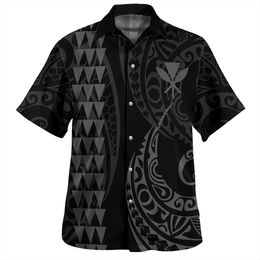 Hawaii Hawaiian Shirt Kanaka Kakau Style