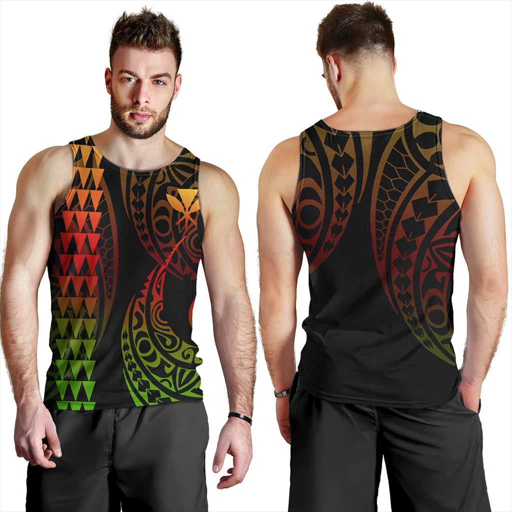Hawaii Tank Top Kanaka Kakau Style