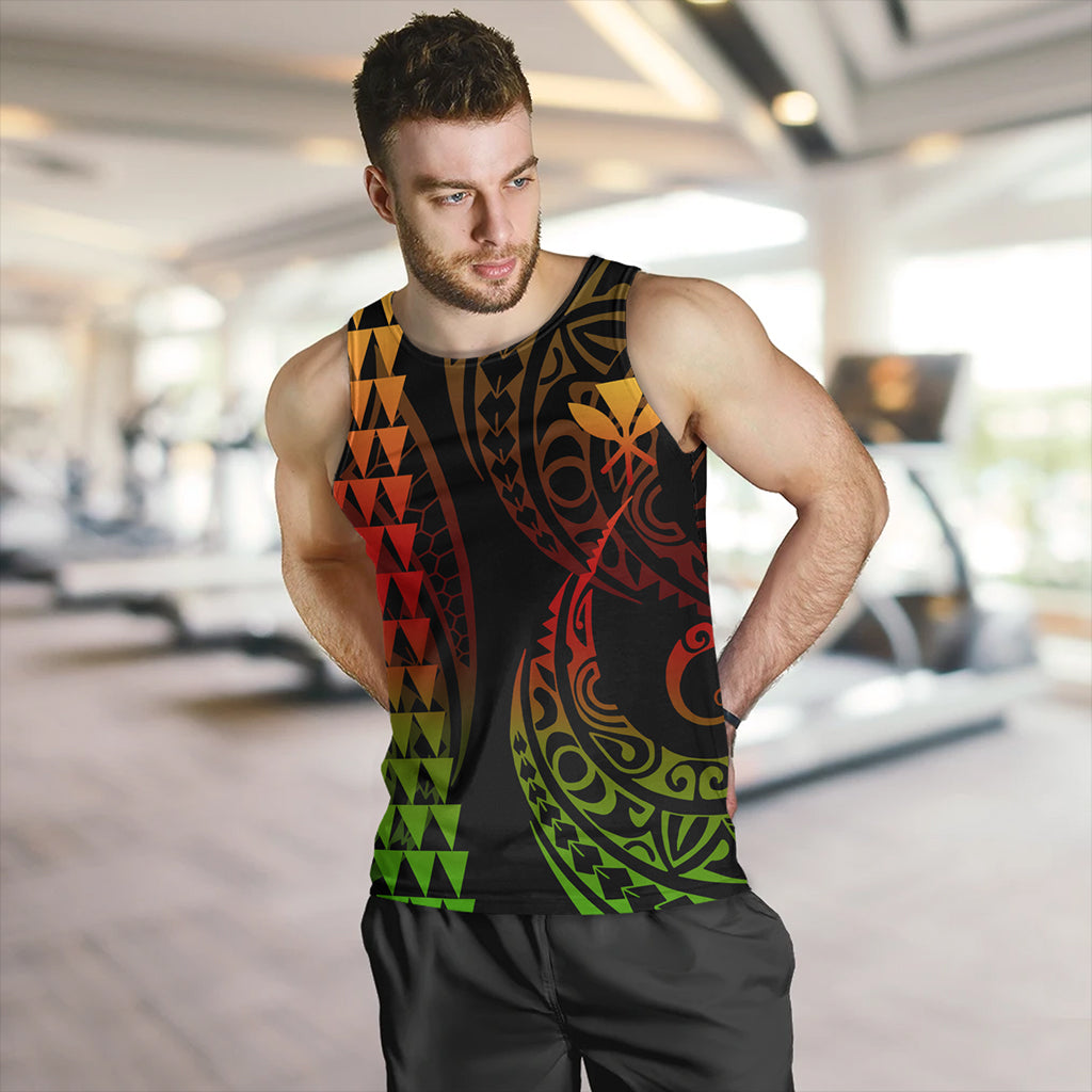Hawaii Tank Top Kanaka Kakau Style