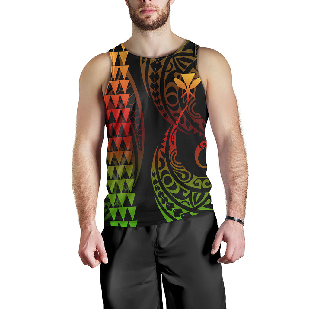 Hawaii Tank Top Kanaka Kakau Style