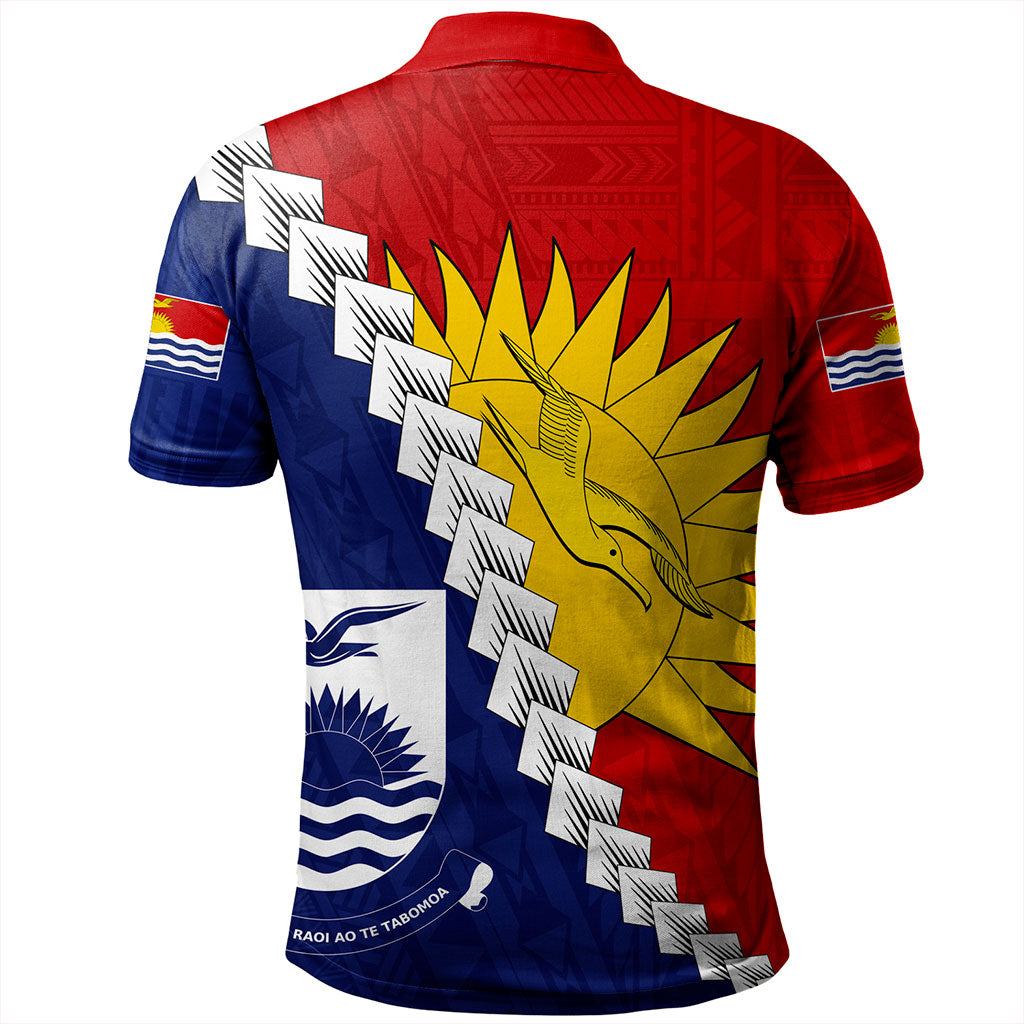 Kiribati Polo Shirt Micronesia With Flag