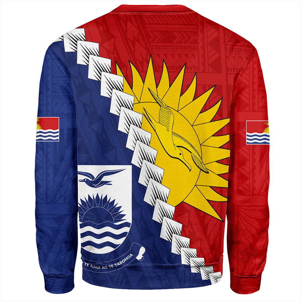 Kiribati Sweatshirt Micronesia With Flag