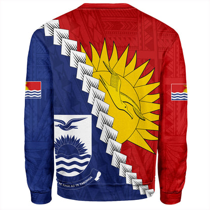 Kiribati Sweatshirt Micronesia With Flag