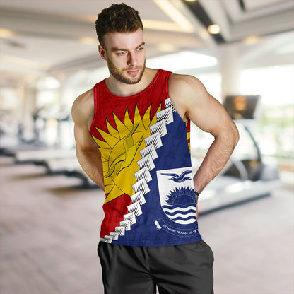 Kiribati Tank Top Micronesia With Flag
