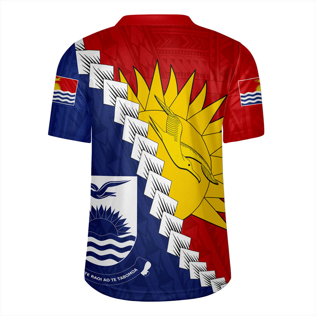 Kiribati Rugby Jersey Micronesia With Flag