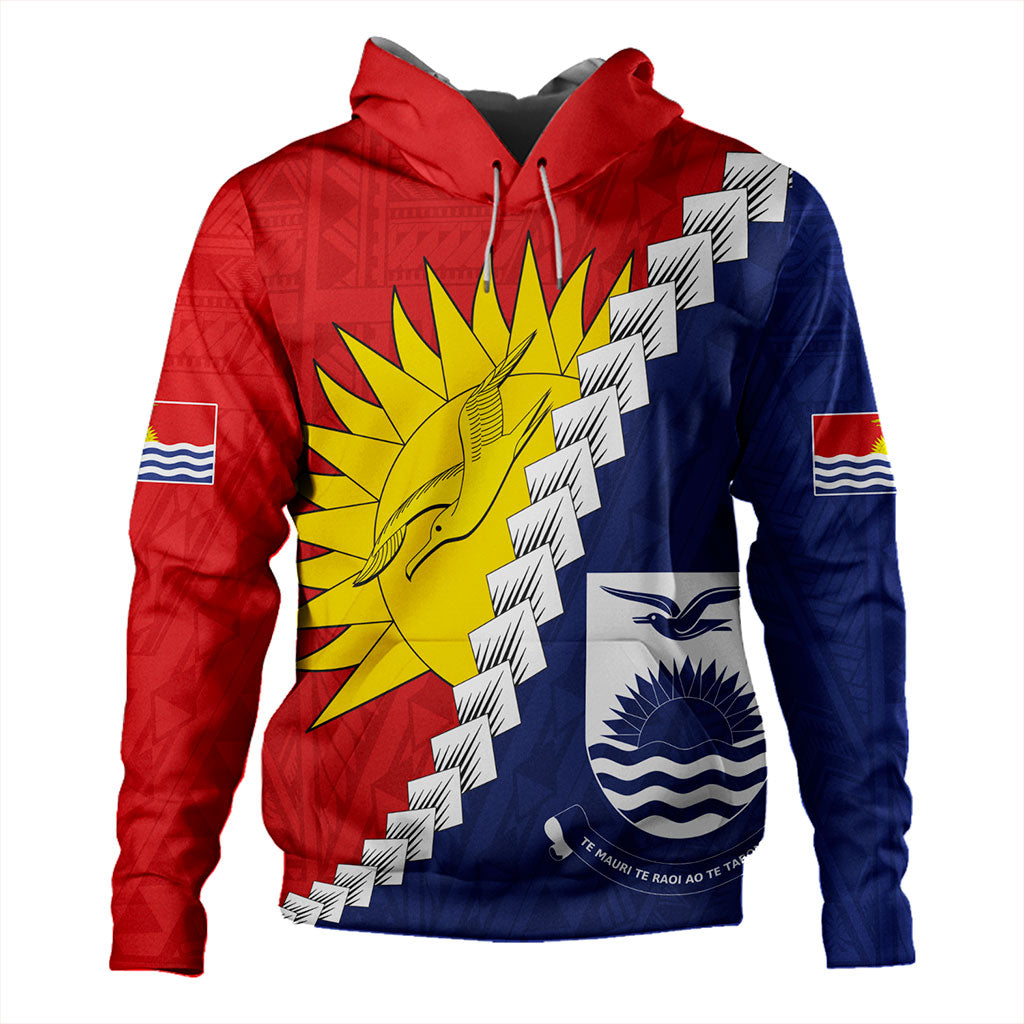Kiribati Hoodie Micronesia With Flag