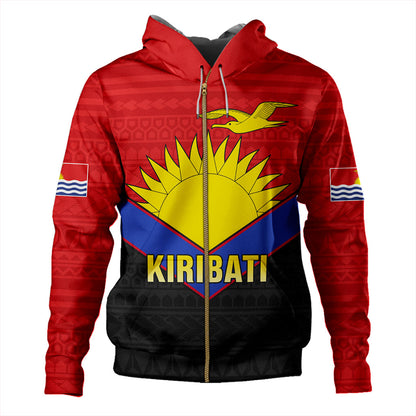 Kiribati Hoodie Custom Sport Style Polynesian