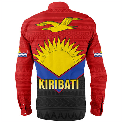 Kiribati Long Sleeve Shirt Custom Sport Style Polynesian