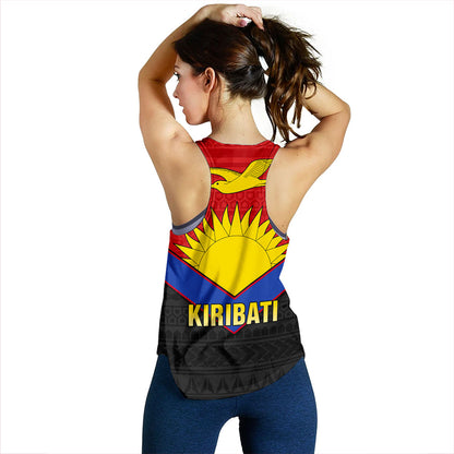 Kiribati Women Tank Custom Sport Style Polynesian