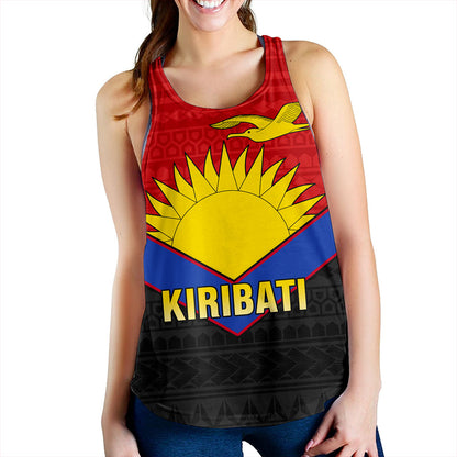 Kiribati Women Tank Custom Sport Style Polynesian