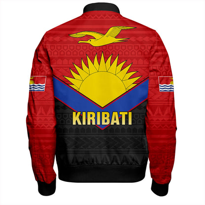 Kiribati Bomber Jacket Custom Sport Style Polynesian