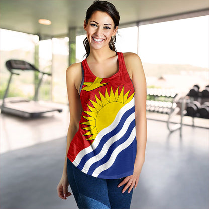 Kiribati Women Tank Country Flag Style