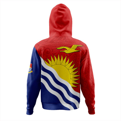 Kiribati Hoodie Country Flag Style