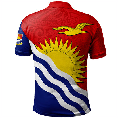 Kiribati Polo Shirt Country Flag Style
