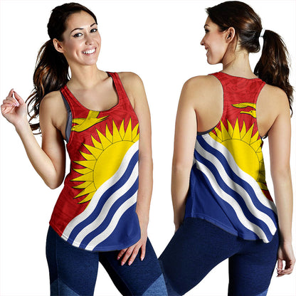 Kiribati Women Tank Country Flag Style