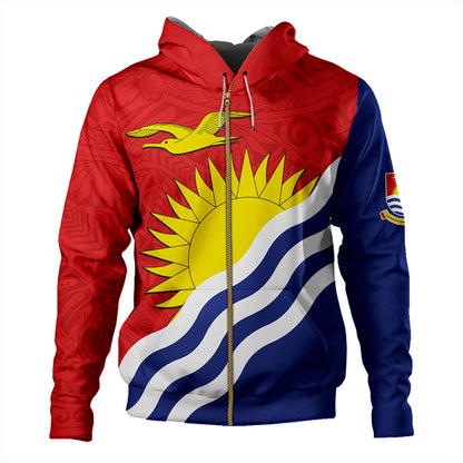 Kiribati Hoodie Country Flag Style