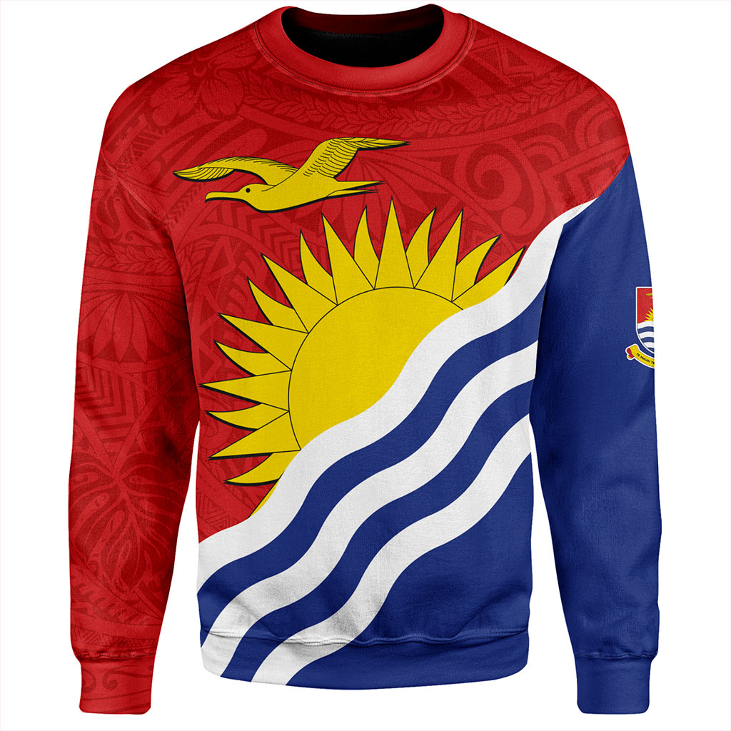 Kiribati Sweatshirt Country Flag Style