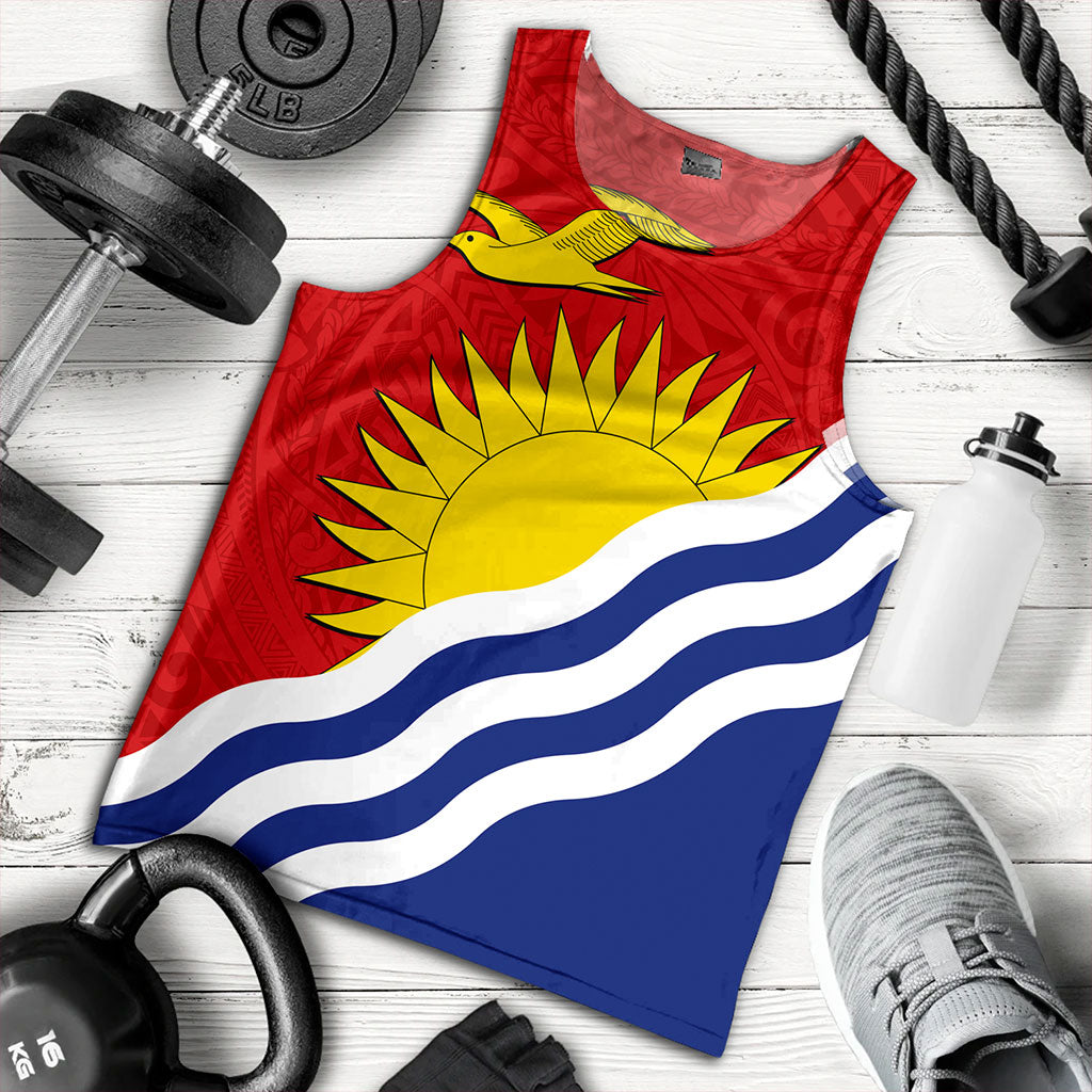 Kiribati Tank Top Country Flag Style