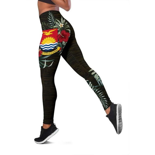 Kiribati Hibiscus Legging