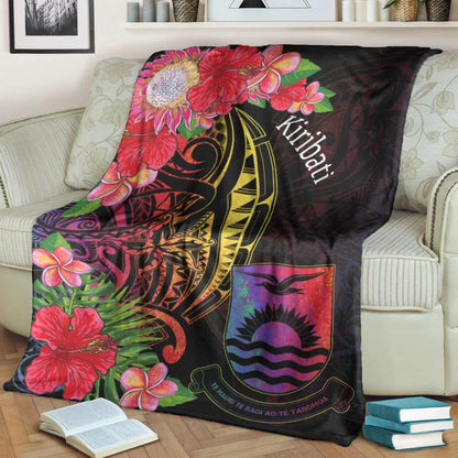 Kiribati Premium Blanket - Tropical Hippie Style