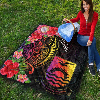 Kiribati Premium Quilt - Tropical Hippie Style