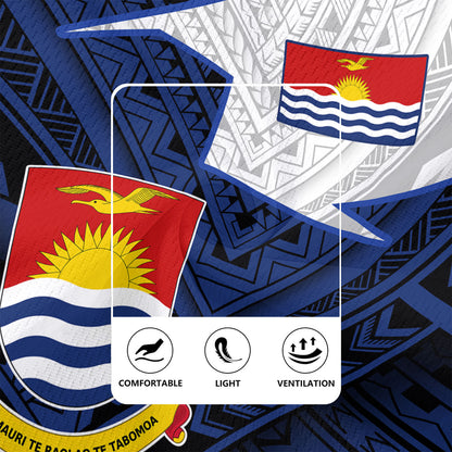 Kiribati Rugby Jersey Polynesian Tattoo Flag And Coat Of Arms