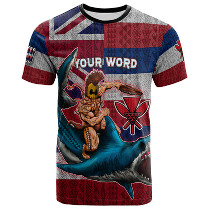 Personalized Hawaii Polynesian T-Shirt - Hawaiian Warrior
