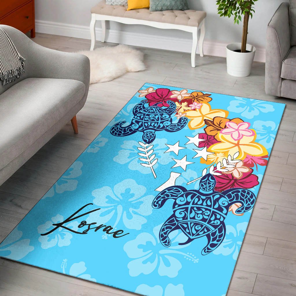 Kosrae Area Rug - Tropical Style