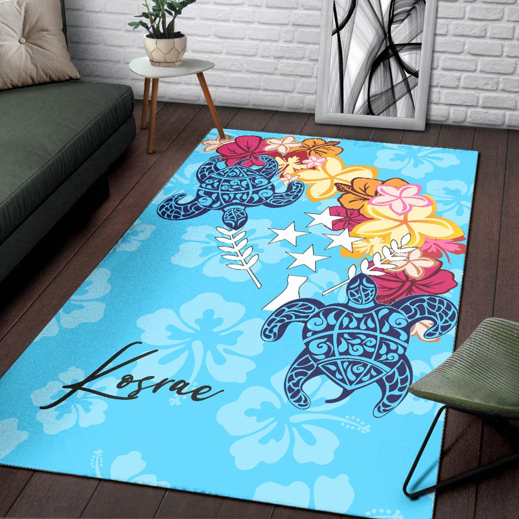 Kosrae Area Rug - Tropical Style