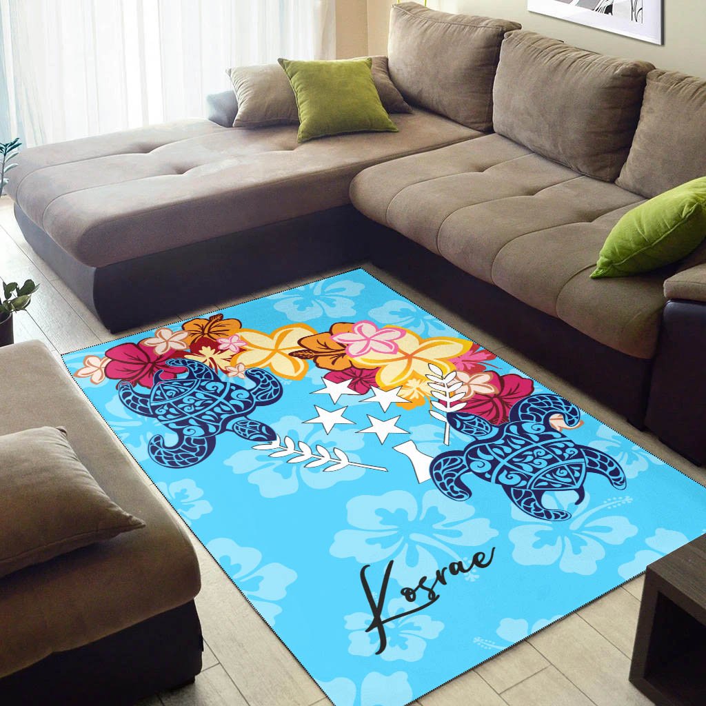 Kosrae Area Rug - Tropical Style