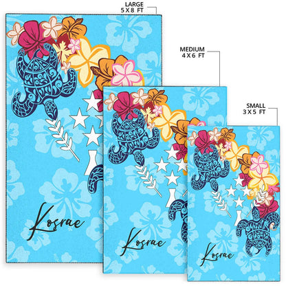 Kosrae Area Rug - Tropical Style