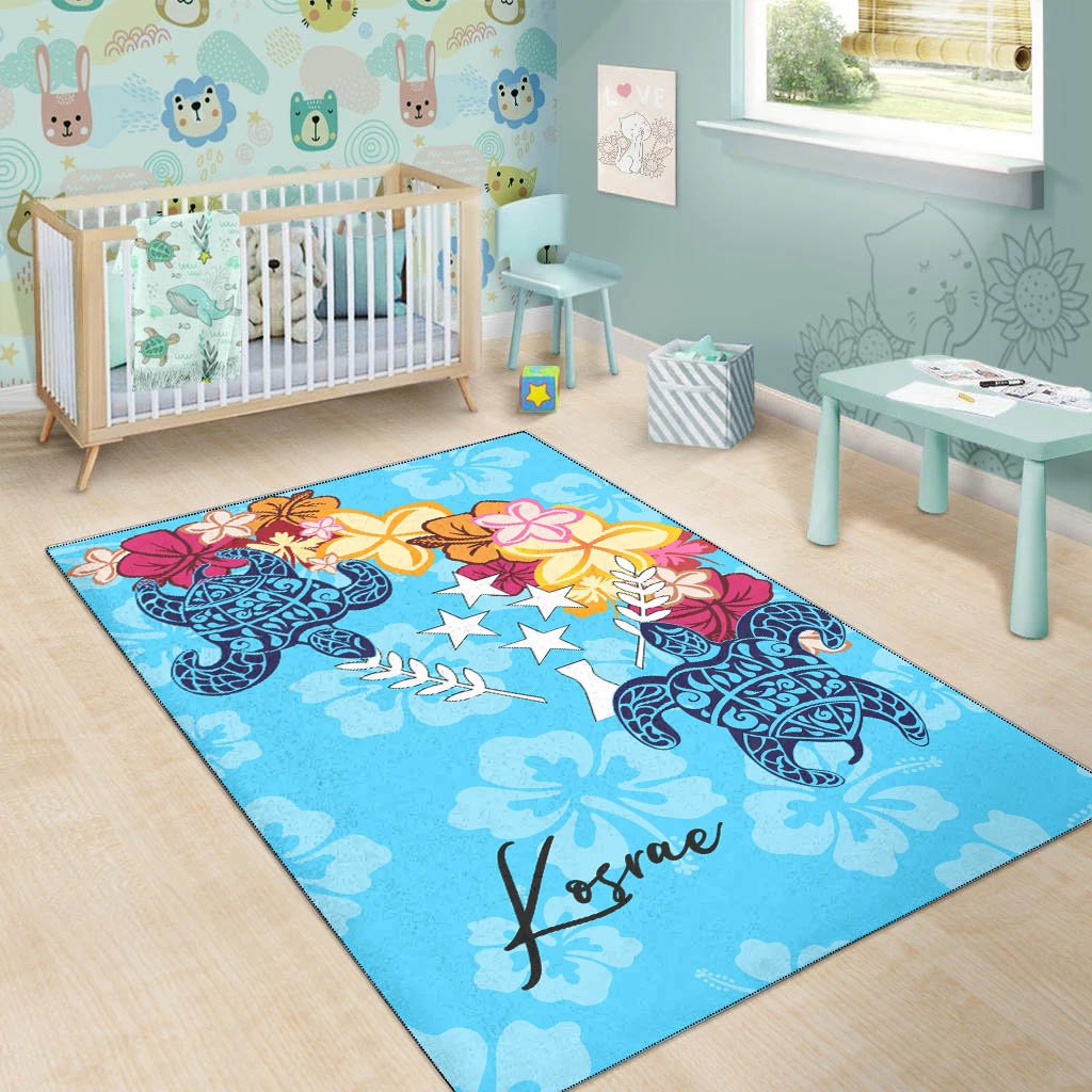 Kosrae Area Rug - Tropical Style