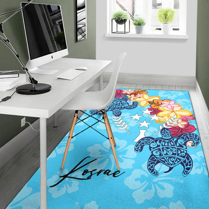 Kosrae Area Rug - Tropical Style