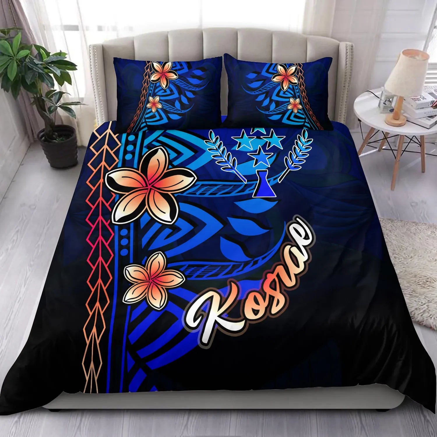 Kosrae Bedding Set - Vintage Tribal Mountain