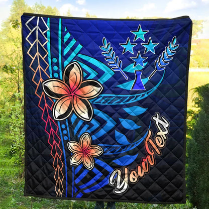 Kosrae Custom Personalised Premium Quilt - Vintage Tribal Mountain