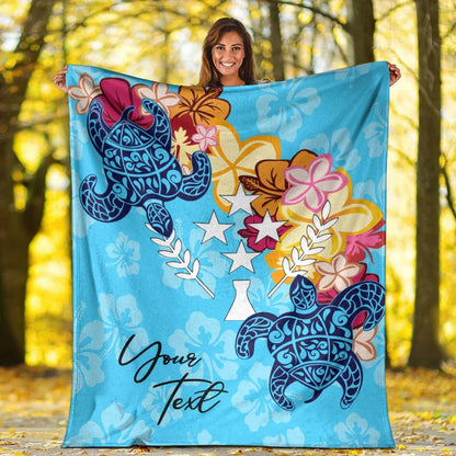 Kosrae Custom Personalised Premium Blanket - Tropical Style