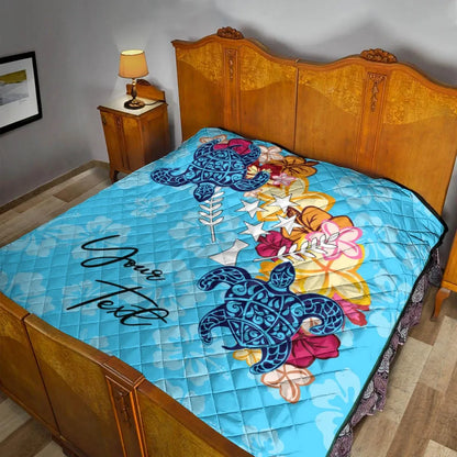 Kosrae Custom Personalised Premium Quilt - Tropical Style