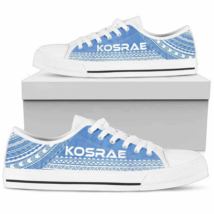 Kosrae Low Top Shoes - Polynesian Flag Chief Version