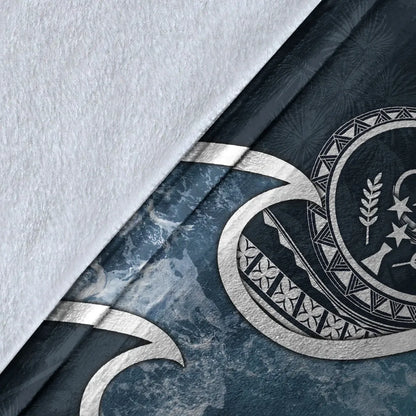 Kosrae Islands Polynesian Premium Blanket - Ocean Style