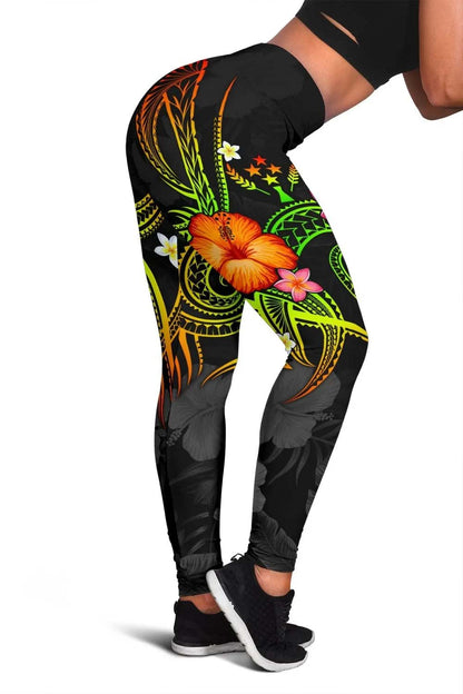 Kosrae Polynesian Legging - Legend of Kosrae (Reggae)