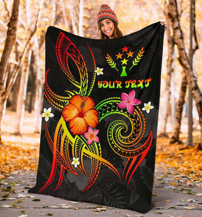 Kosrae Polynesian Personalised Premium Blanket - Legend of Kosrae (Reggae)