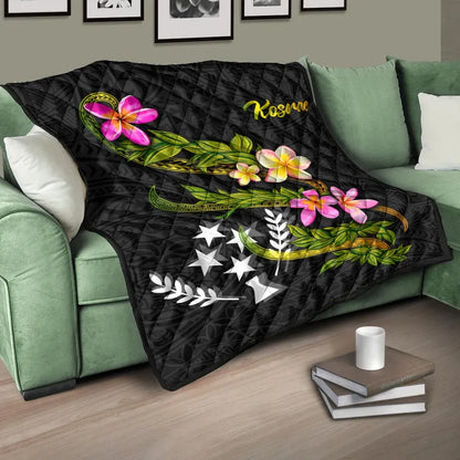 Kosrae Polynesian Quilt - Plumeria Tribal
