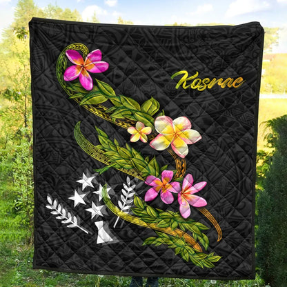 Kosrae Polynesian Quilt - Plumeria Tribal