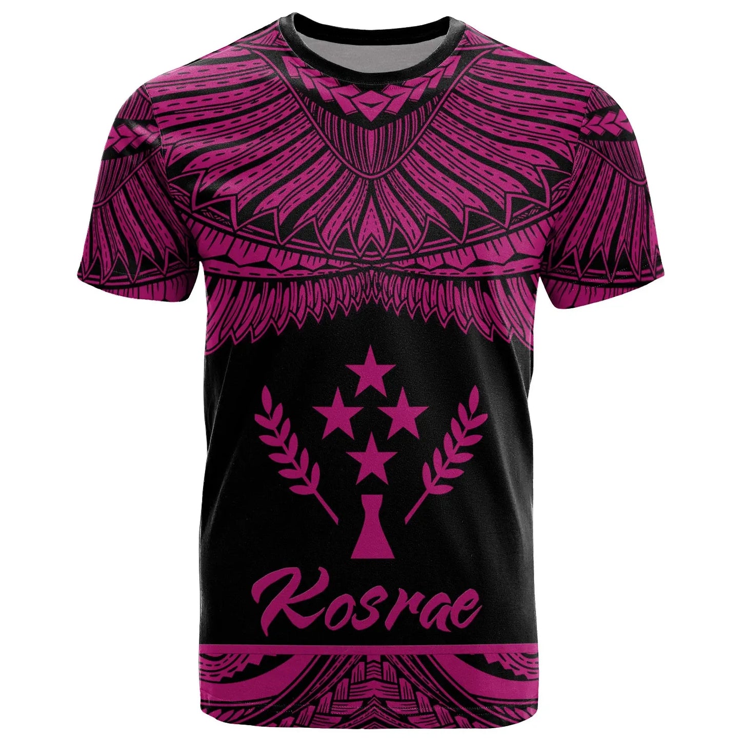 Kosrae Polynesian T-Shirt - Kosrae Pride Pink Version