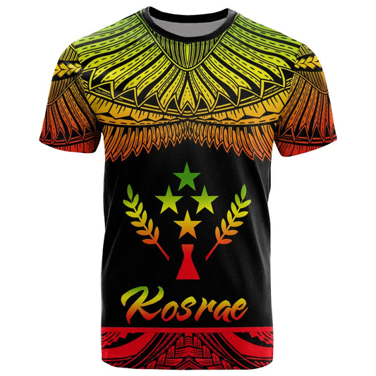 Kosrae Polynesian T-Shirt - Kosrae Pride Reggae Version